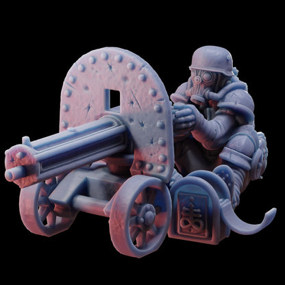 Stormforge Miniatures Heretic Cultist Heavy MG- Trench  Compatible (Custom Order) - product image 3 of 3