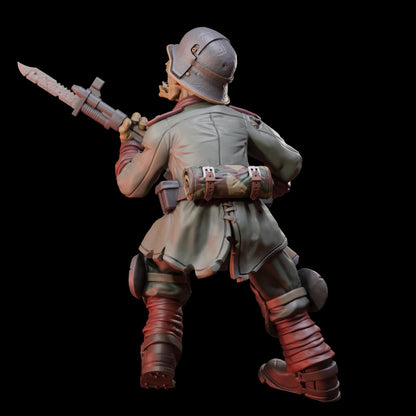 Stormforge Miniatures Heretic Ghoul 03 - Trench  Compatible (Custom Order) - product image 2 of 4