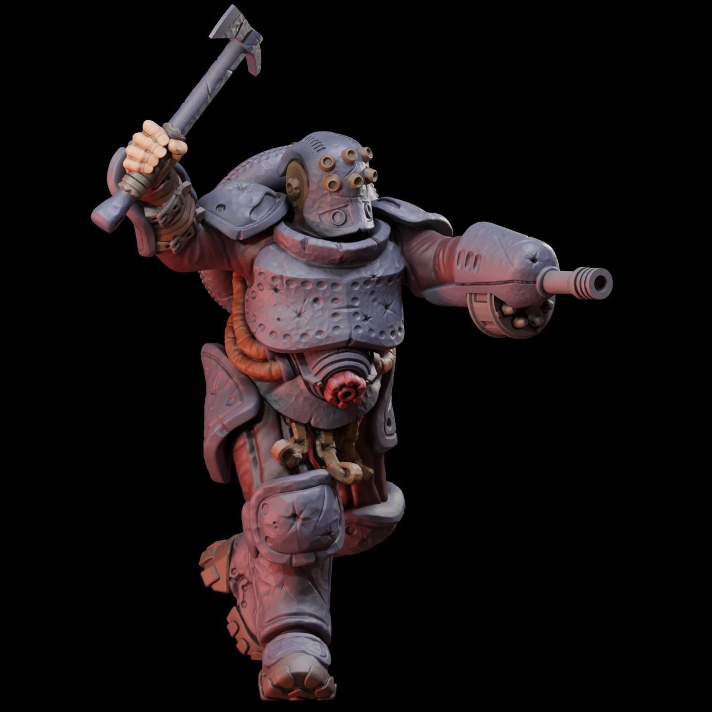 Stormforge Miniatures Heretic Cultist Raider 03 - Trench  Compatible (Custom Order) - product image 1 of 4