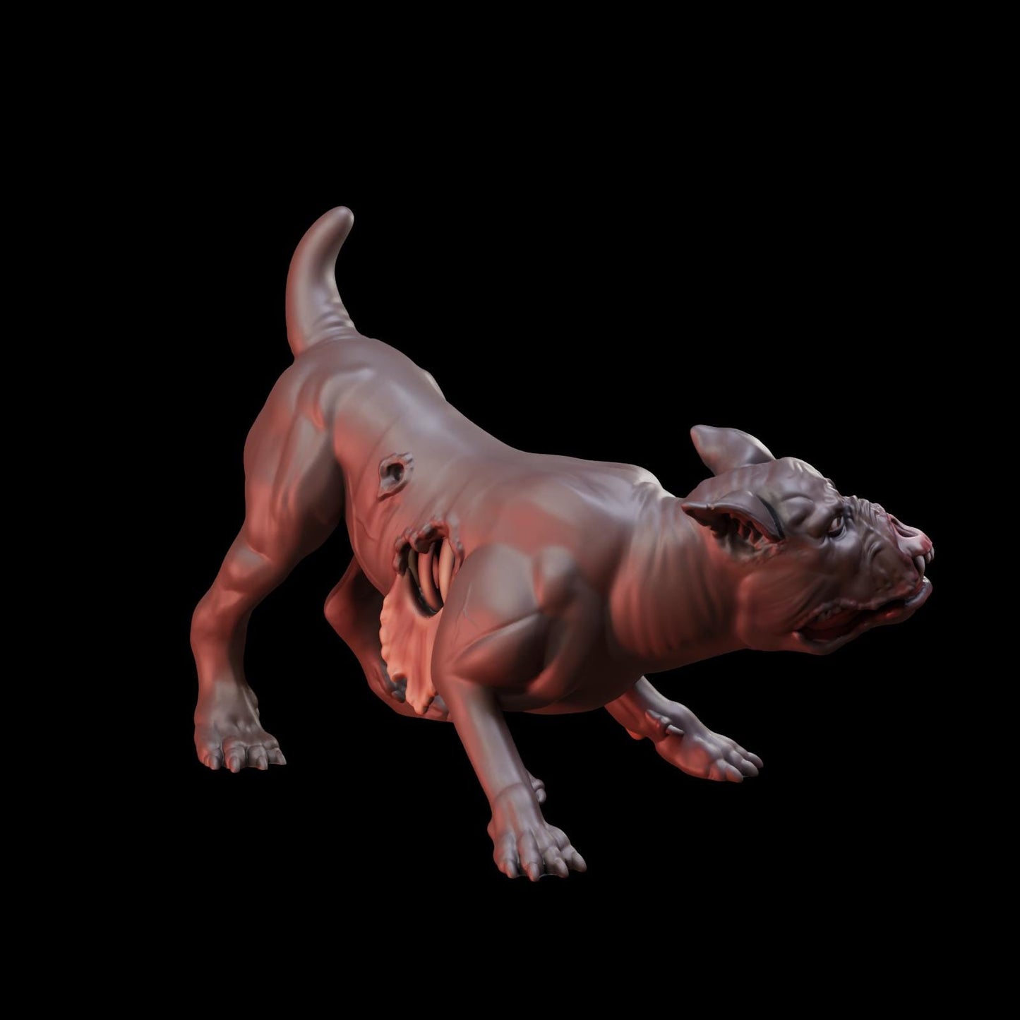 Stormforge Miniatures Heretic Hell Hounds - Trench  Compatible (Custom Order) - product image 5 of 7