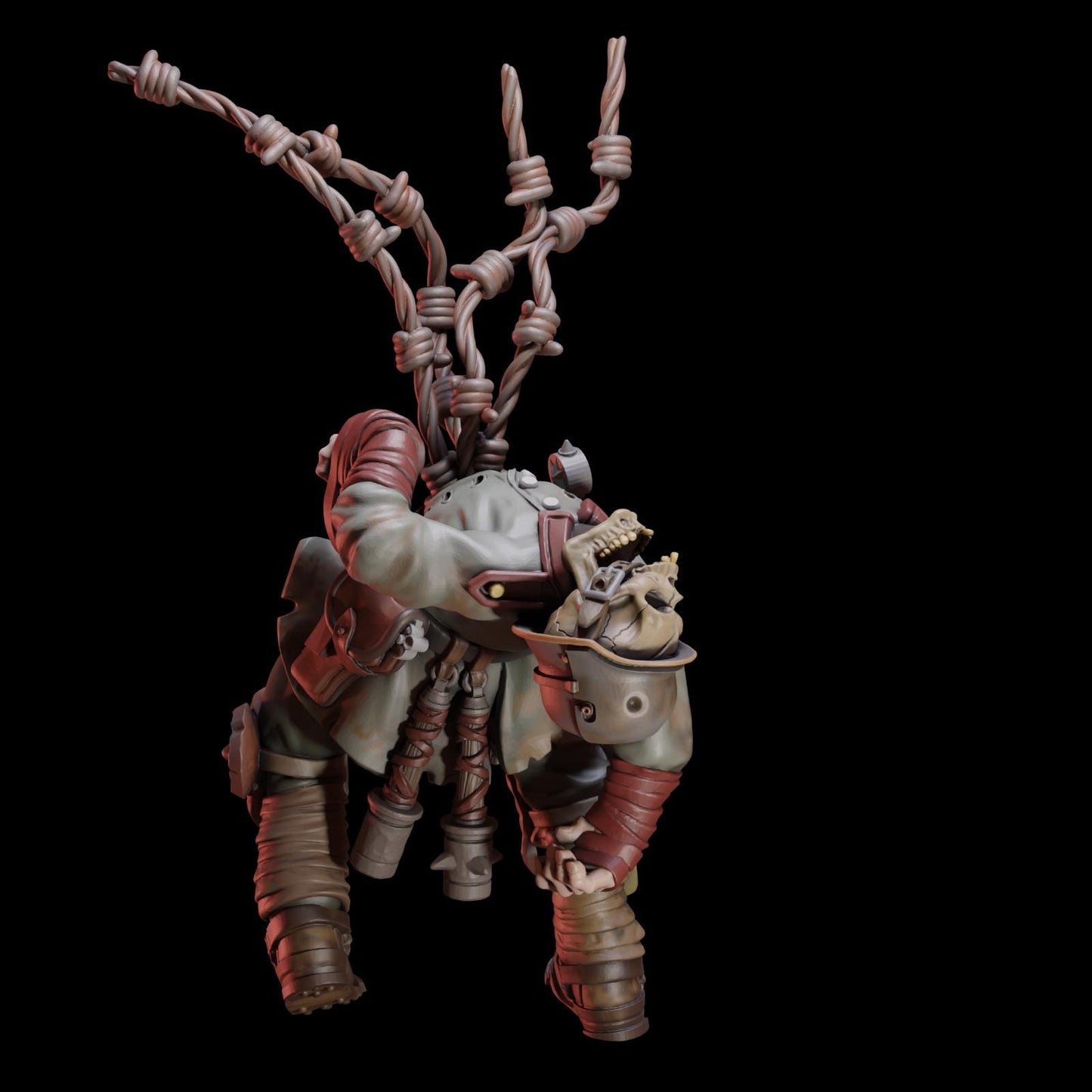 Stormforge Miniatures Heretic Ghoul 03 - Trench  Compatible (Custom Order) - product image 2 of 3