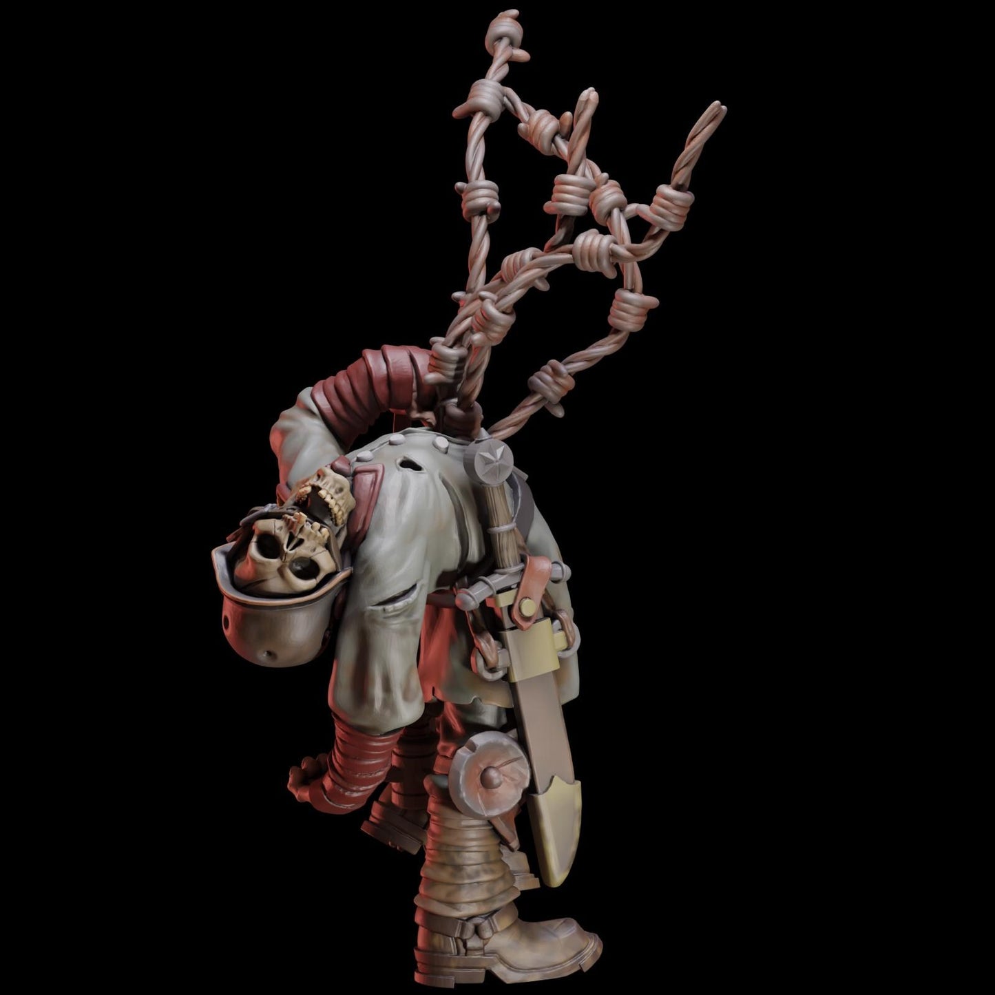 Stormforge Miniatures Heretic Ghoul 03 - Trench  Compatible (Custom Order) - product image 3 of 3