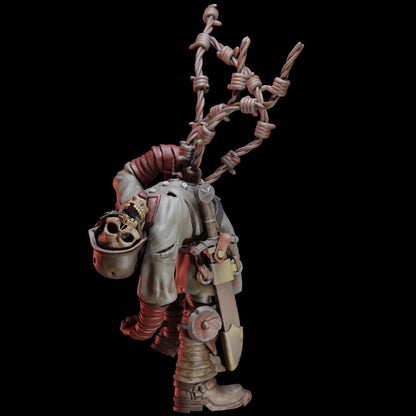 Stormforge Miniatures Heretic Ghoul 03 - Trench  Compatible (Custom Order) - product image 3 of 3