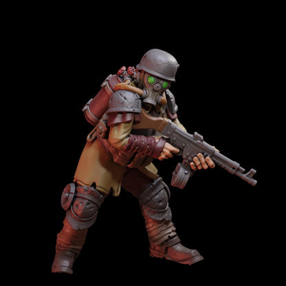 Stormforge Miniatures Heretic Marine 03 - Trench  Compatible (Custom Order) - product image 1 of 6