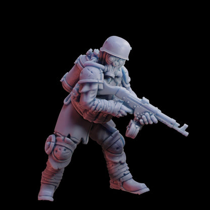 Stormforge Miniatures Heretic Marine 03 - Trench  Compatible (Custom Order) - product image 4 of 6