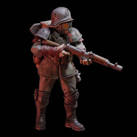 Stormforge Miniatures Heretic Rifleman 05 - Trench  Compatible (Custom Order) - product image 1 of 4