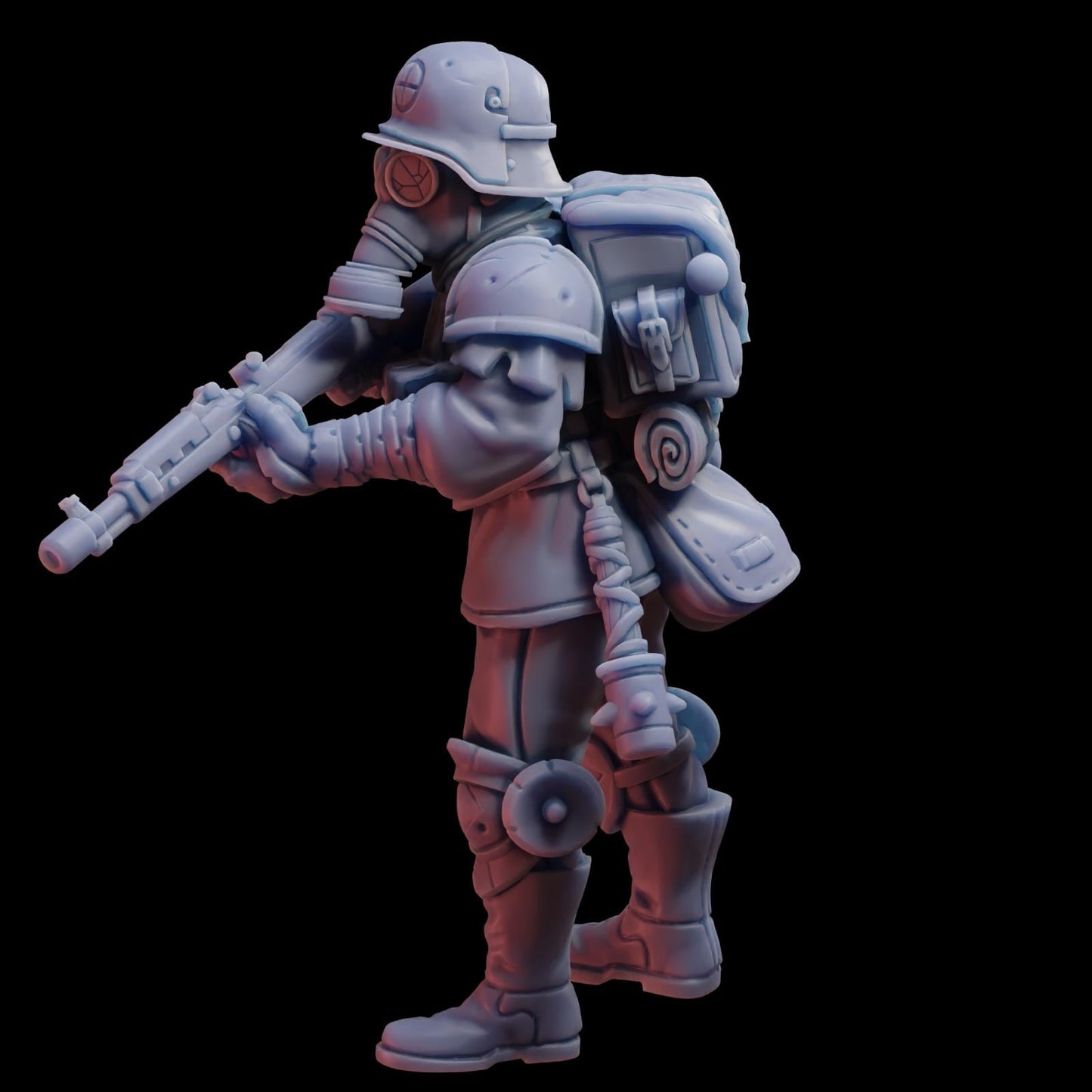 Stormforge Miniatures Heretic Rifleman 05 - Trench  Compatible (Custom Order) - product image 4 of 4