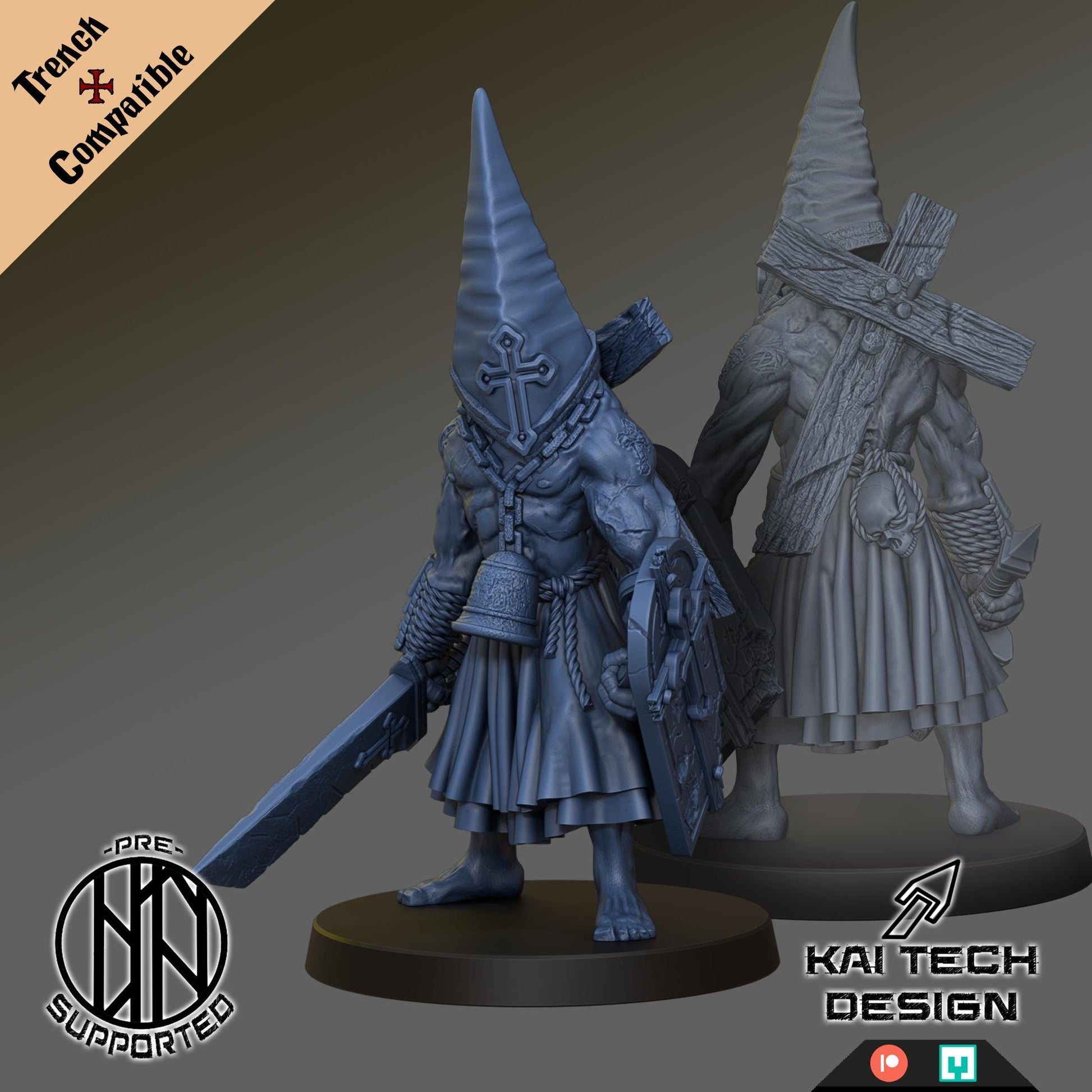 Kaitech Pilgrims Communicant - Trench  Compatible (Custom Order) - product image 2 of 2