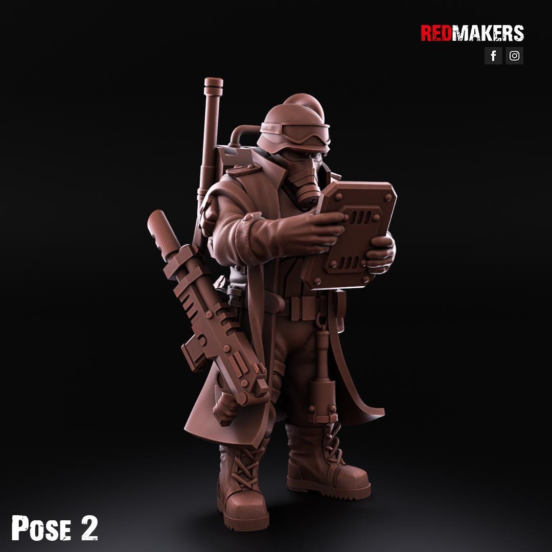 Red Makers Steel Guard Artillery Crew x10 (Custom Order) - product image 9 of 10