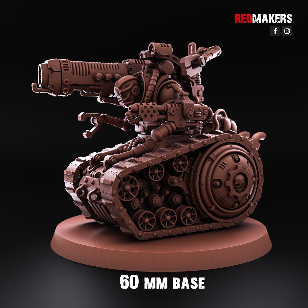 Red Makers Mech-Destroyer – Omniforge (Custom Order) - product image 4 of 6