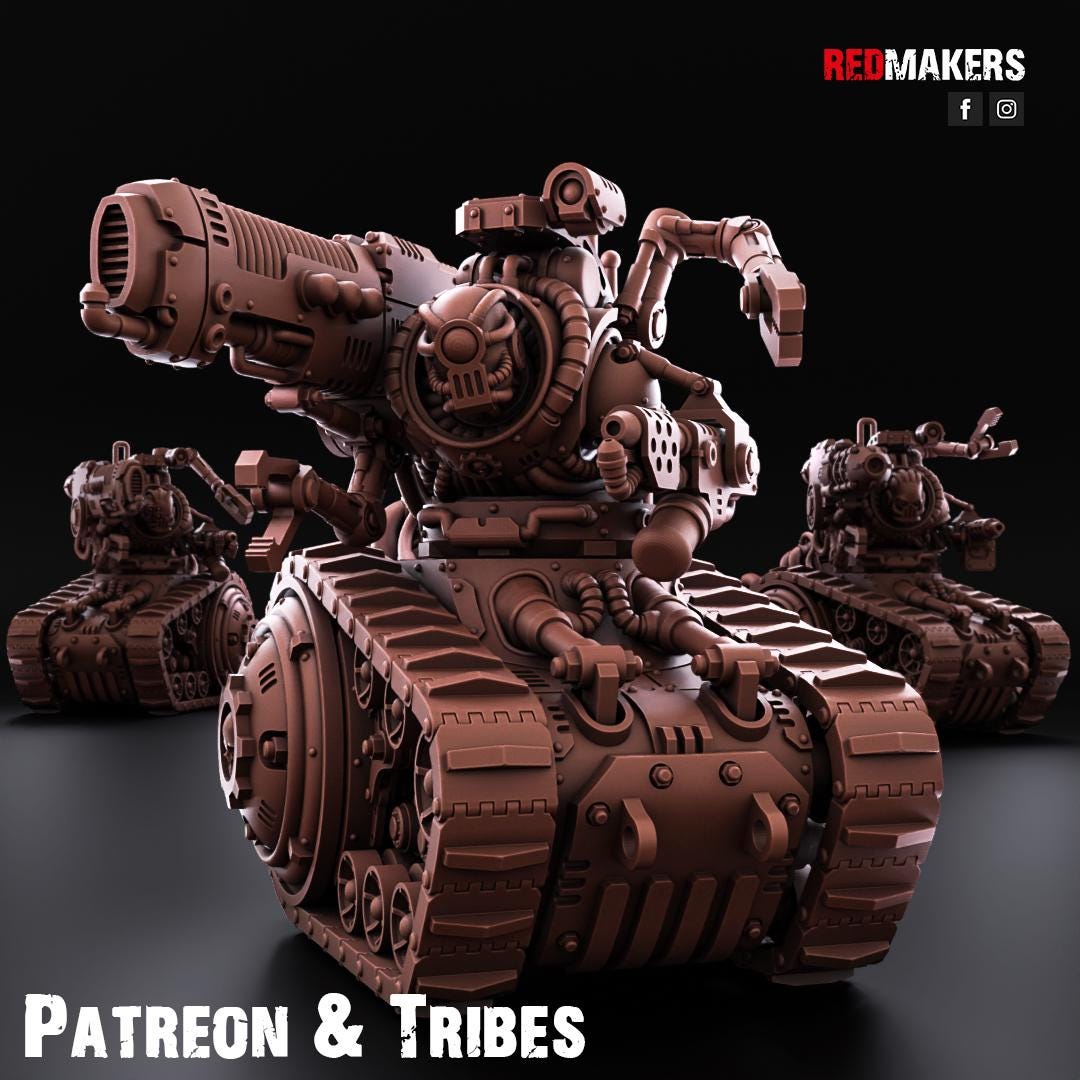 Red Makers Mech-Destroyer – Omniforge (Custom Order) - product image 1 of 6