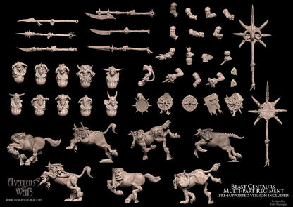 Avatars of War Beast Centaurs - Multipart Regiment - Fantasy / D&D (Custom Order) - product image 4 of 4