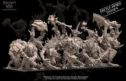 Avatars of War Chaos Trolls - Fantasy / D&D (Custom Order) - product image 1 of 4
