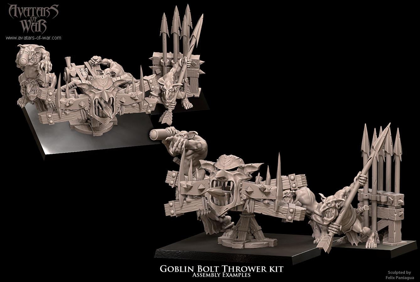 Avatars of War Goblin Bolt Thrower - Fantasy / D&D (Custom Order) - product image 9 of 10