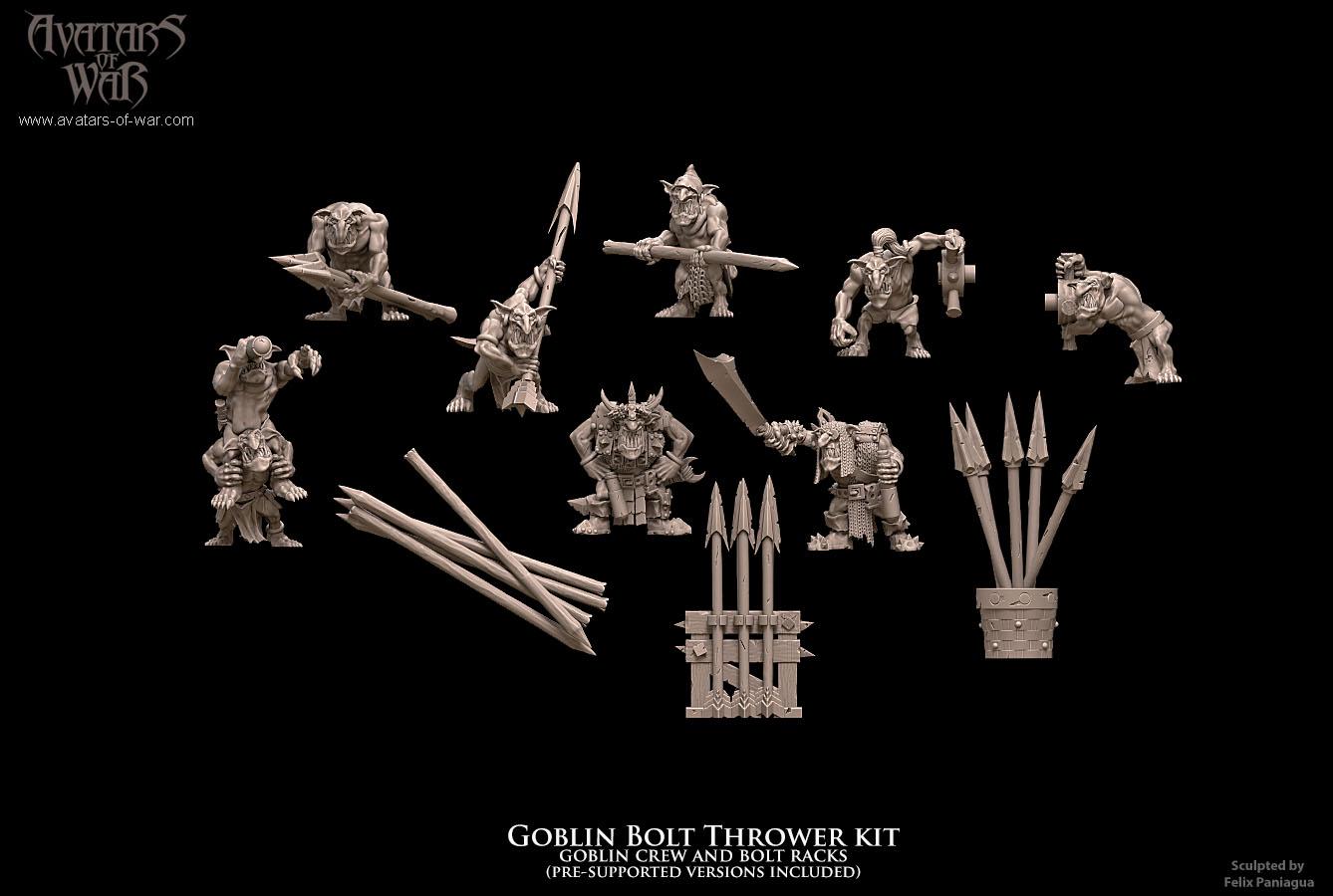 Avatars of War Goblin Bolt Thrower - Fantasy / D&D (Custom Order) - product image 3 of 10
