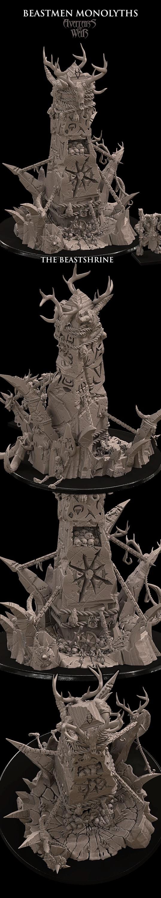 Avatars of War Beastmen Herdstone - Fantasy / D&D (Custom Order) - product image 1 of 2