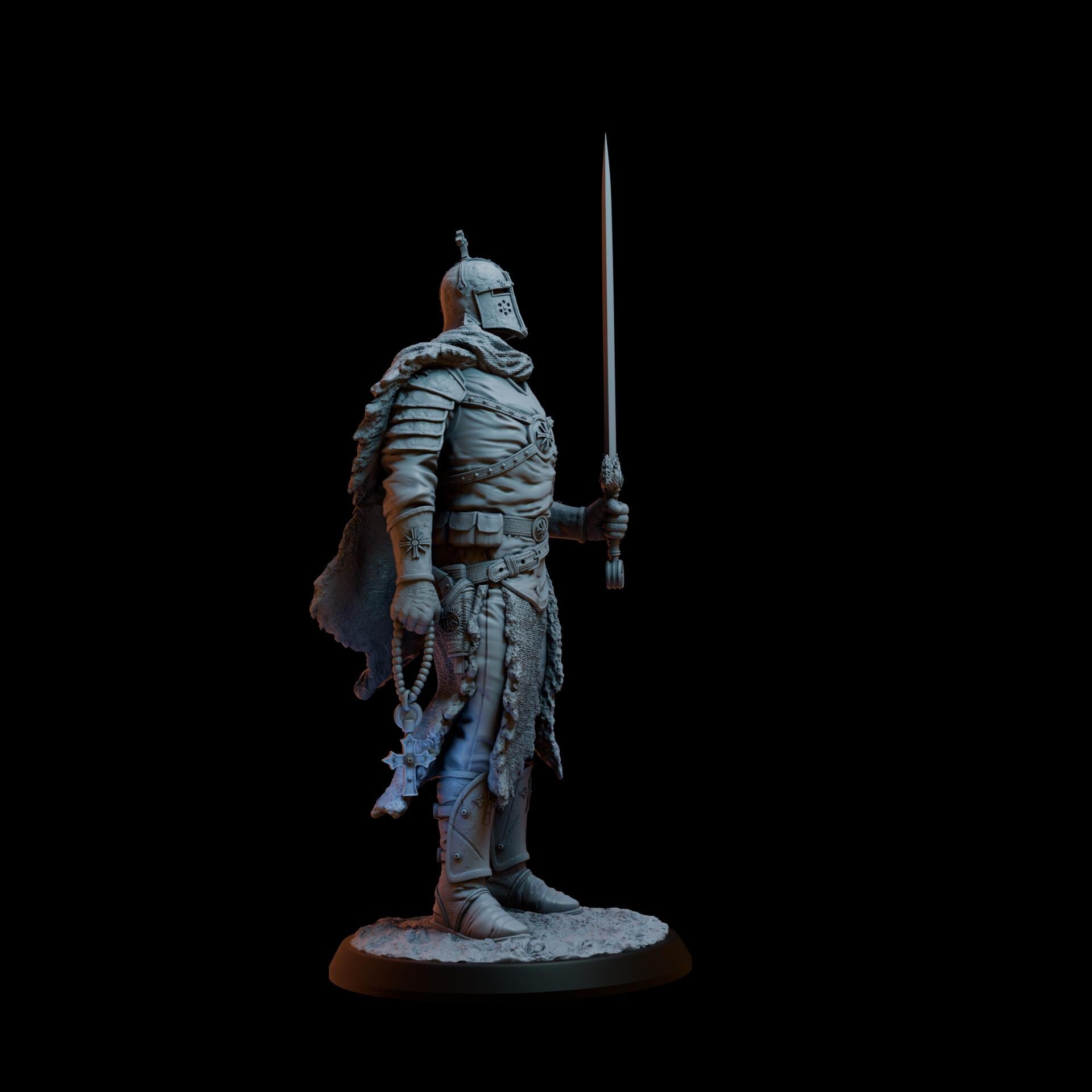 Proxy Realms Sons of Loyola - Iron Torquemada Standing - Trench  Compatible (Custom Order) - product image 3 of 6