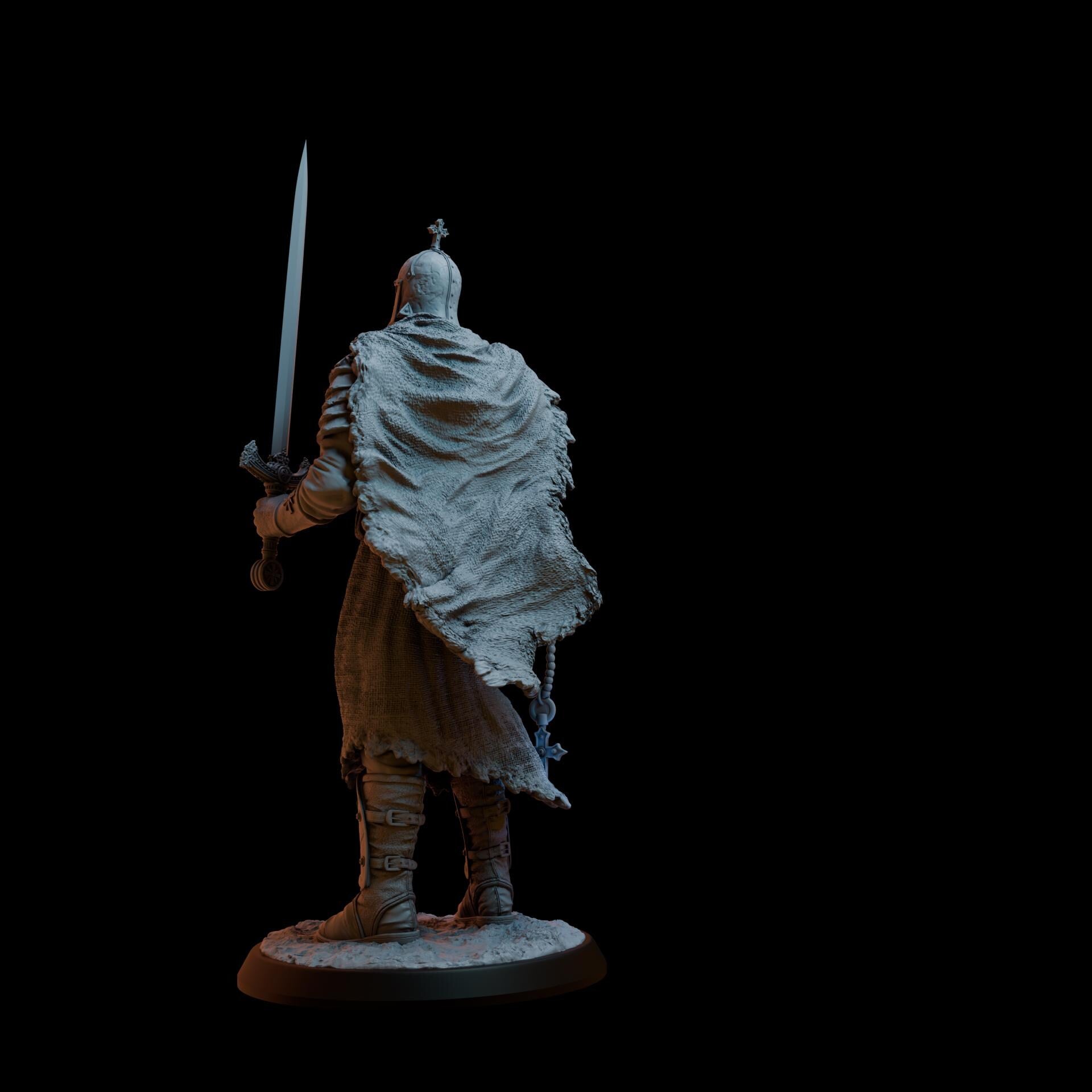 Proxy Realms Sons of Loyola - Iron Torquemada Standing - Trench  Compatible (Custom Order) - product image 5 of 6