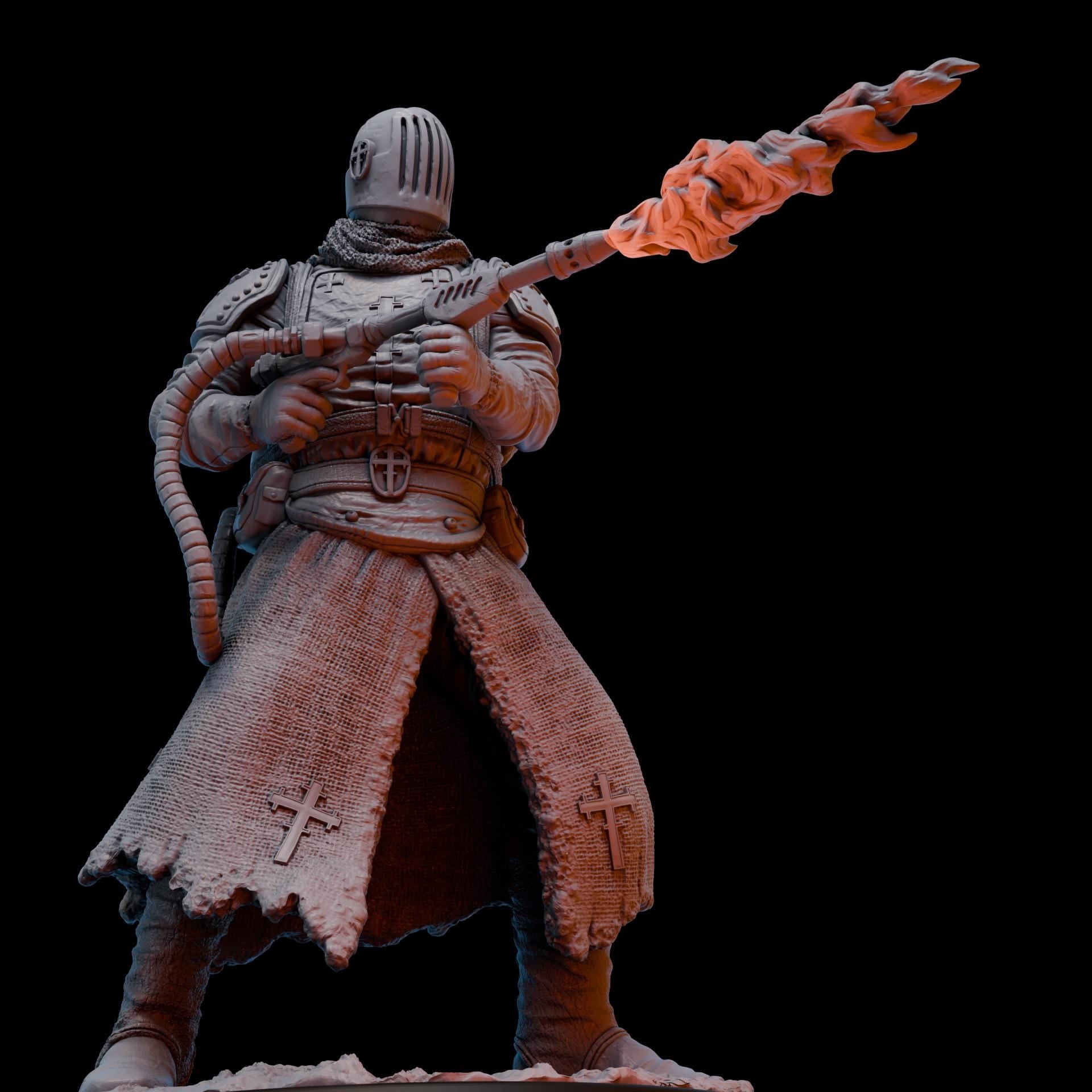 Proxy Realms Sons of Loyola - Trench Zealot FlameThrower - Trench  Compatible (Custom Order) - product image 2 of 7