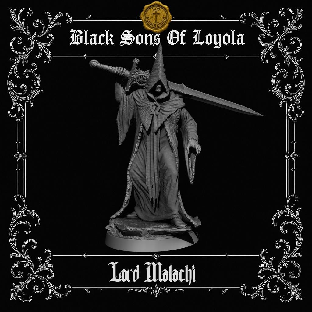 Proxy Realms Sons of Loyola - Lord Malachai of Los Alumbrados - Trench  Compatible (Custom Order) - product image 1 of 2