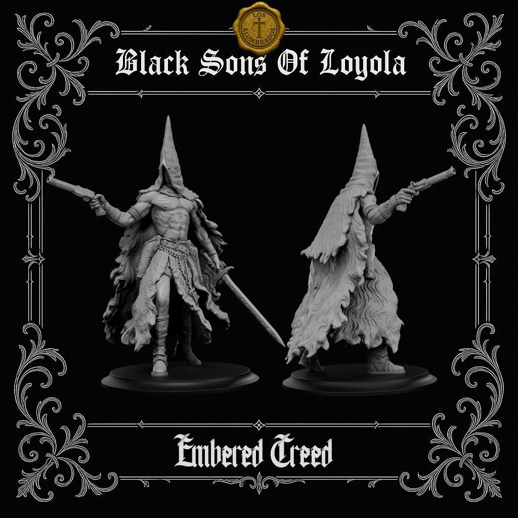 Proxy Realms Sons of Loyola - Embered Creed Guard 1 - Trench  Compatible (Custom Order) - product image 1 of 2