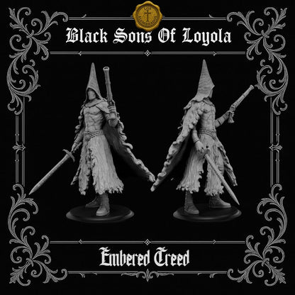 Proxy Realms Sons of Loyola - Embered Creed Guard 2 - Trench  Compatible (Custom Order) - product image 1 of 2