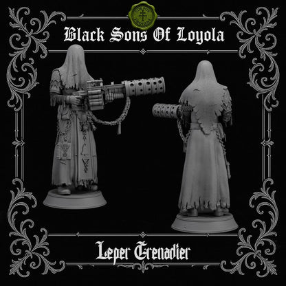 Proxy Realms Sons of Loyola - Leper Grenadier - Trench  Compatible (Custom Order) - product image 1 of 2
