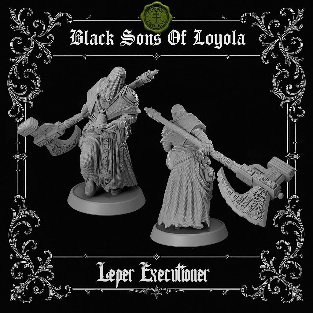 Proxy Realms Sons of Loyola - Leper Executioner - Trench  Compatible (Custom Order) - product image 1 of 5