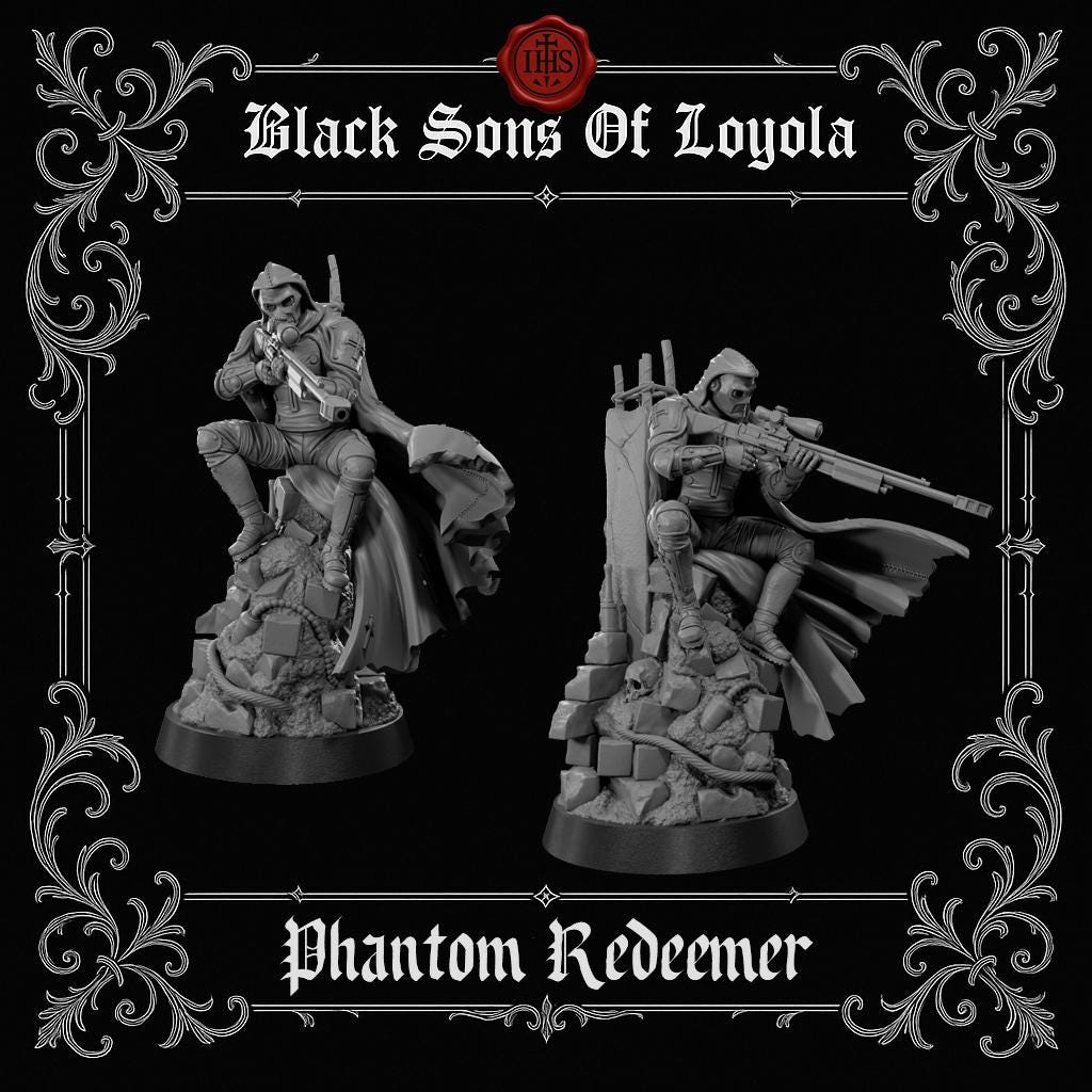Proxy Realms Sons of Loyola - The Phantom Redeemer - Trench  Compatible (Custom Order) - product image 2 of 2