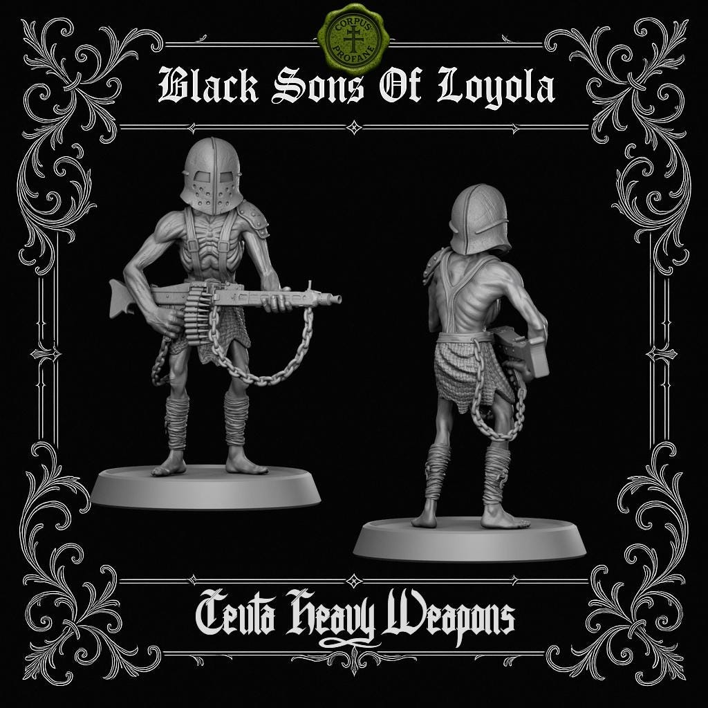 Proxy Realms Sons of Loyola - Ceuta Heavy Weapons - Trench  Compatible (Custom Order) - product image 1 of 2
