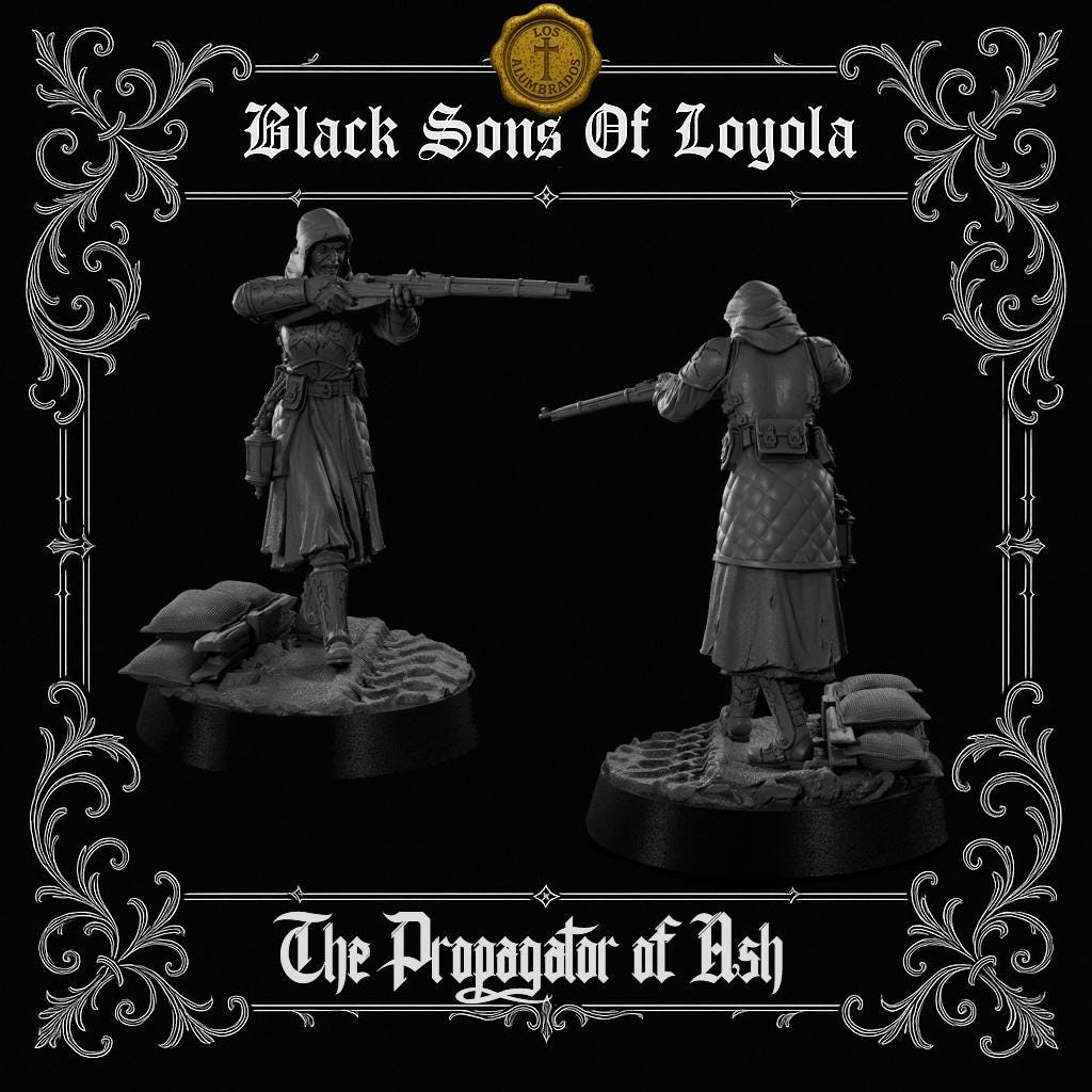 Proxy Realms Sons of Loyola - Propagator Of Ash - Trench  Compatible (Custom Order) - product image 1 of 5