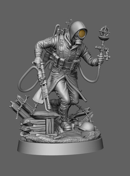 Proxy Realms Sons of Loyola - Self Immolating Priest - Trench  Compatible (Custom Order) - product image 4 of 5