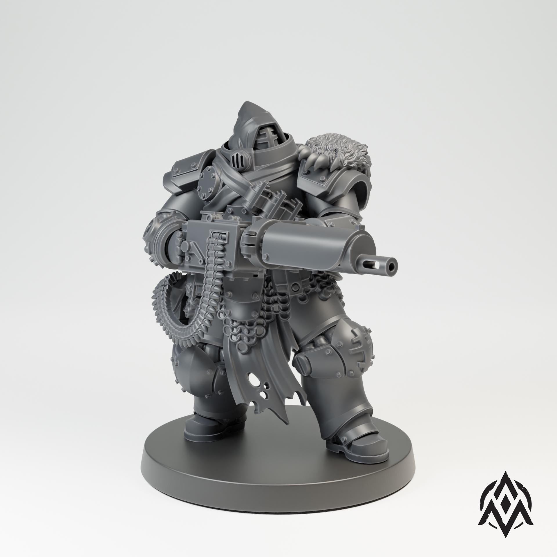 Arcamundi Bearskin Infantry - Machine Armor - Machinegun - Trench  Compatible (Custom Order) - product image 5 of 5
