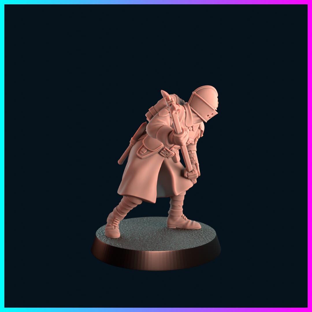 Kool Kiwi The Hollow War - Shocktrooper 3 - Trench  Compatible (Custom Order) - product image 2 of 5
