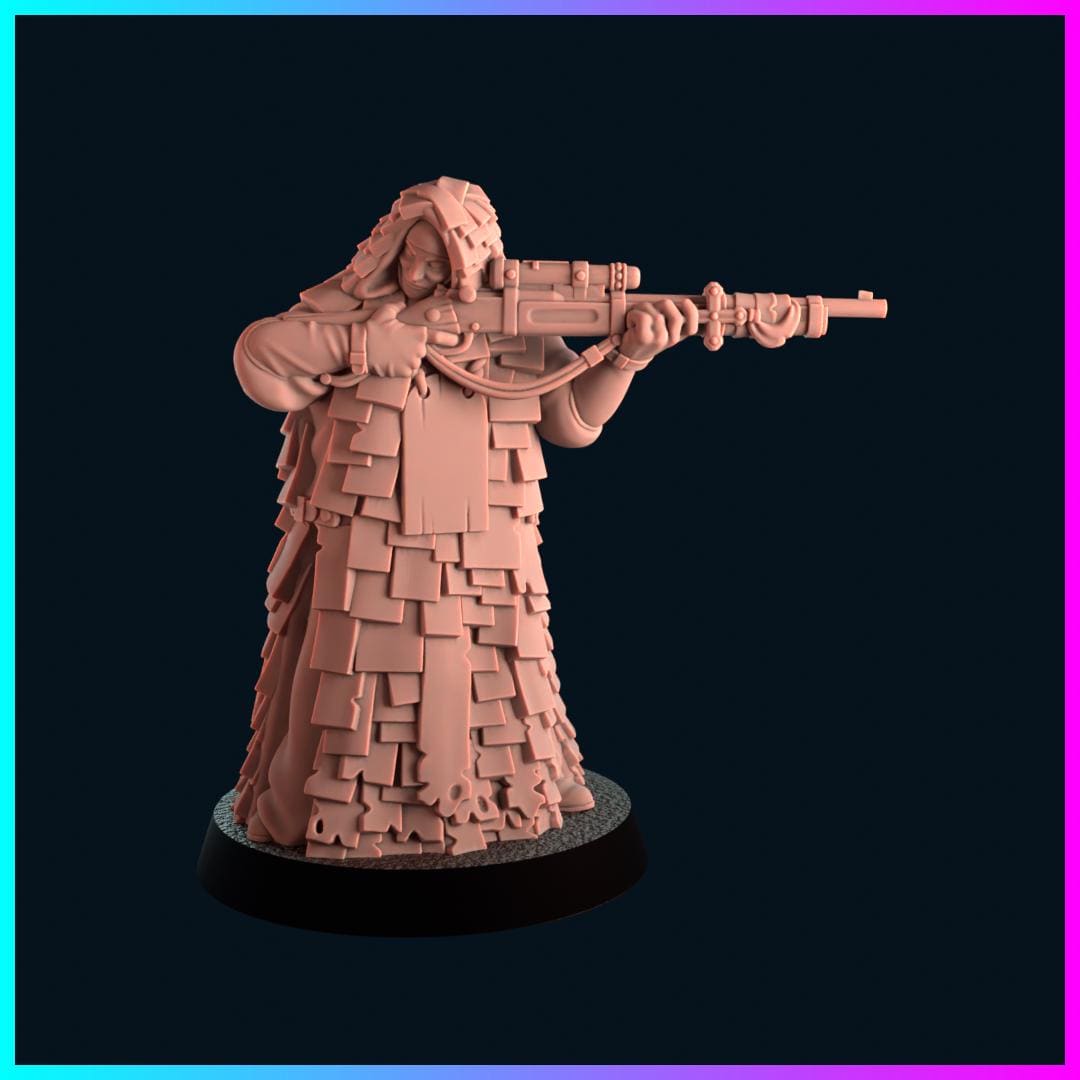 Kool Kiwi The Hollow War - Sniper Nun - Trench  Compatible (Custom Order) - product image 1 of 4
