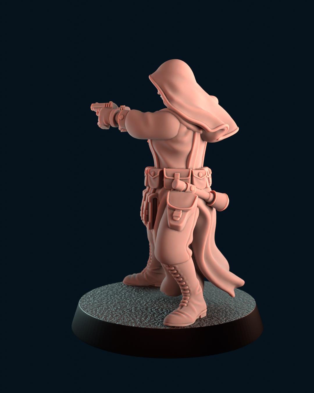 Kool Kiwi The Hollow War - Pistol Nun - Trench  Compatible (Custom Order) - product image 4 of 4