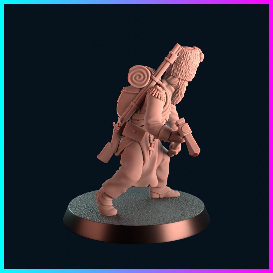 Kool Kiwi Napoleonic Dread - French Sapeur (Custom Order) - product image 3 of 4