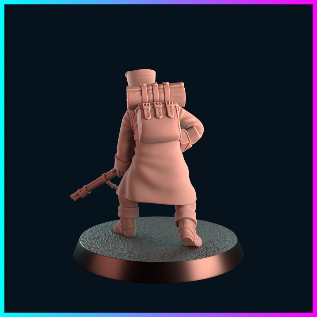 Kool Kiwi Napoleonic Dread - French Infantryman (Custom Order) - product image 4 of 4