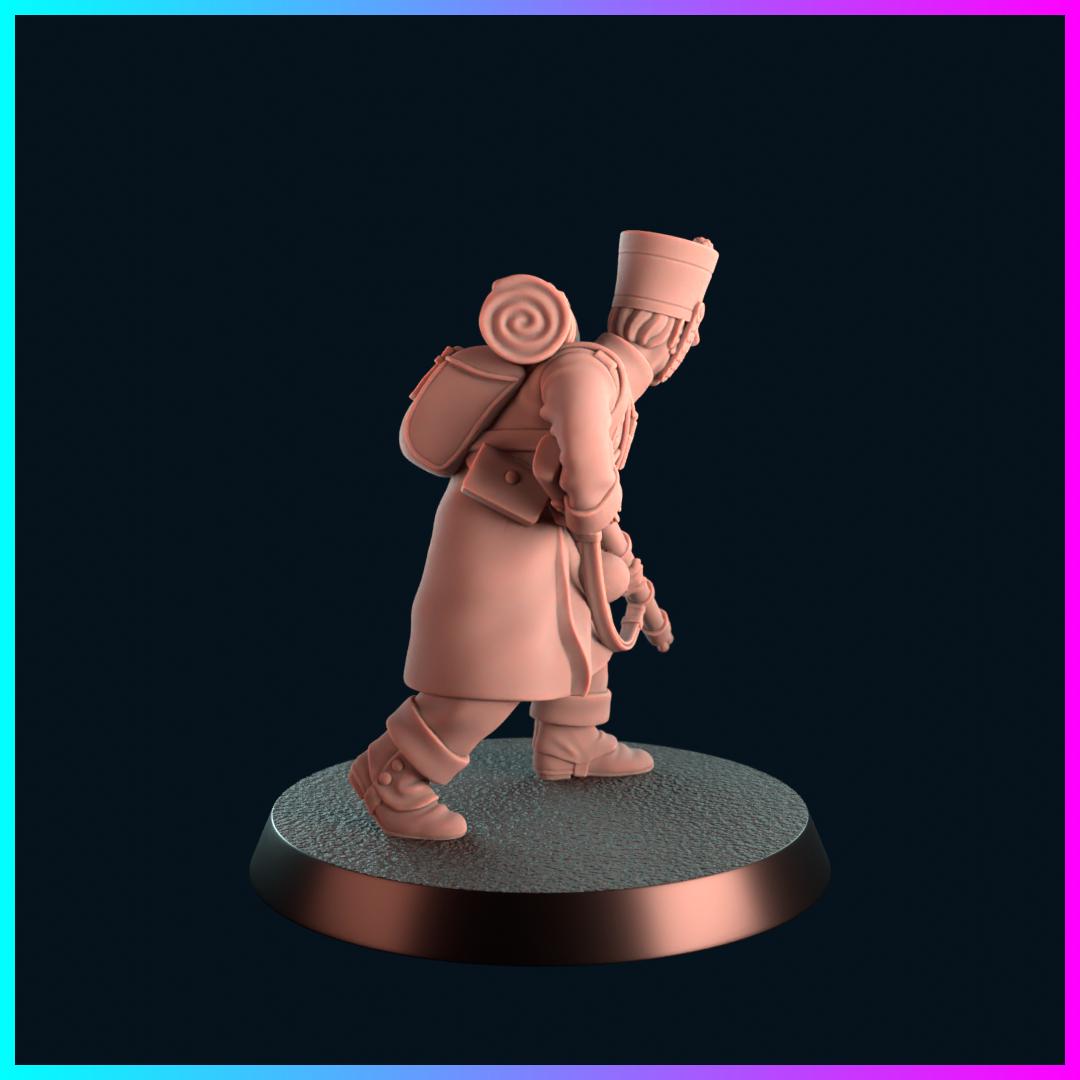 Kool Kiwi Napoleonic Dread - French Infantryman (Custom Order) - product image 3 of 4