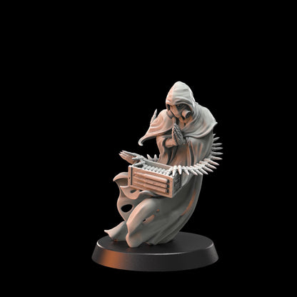 Crab Miniatures Wraith Pilgrims Monk - Trench  Compatible (Custom Order) - product image 2 of 2