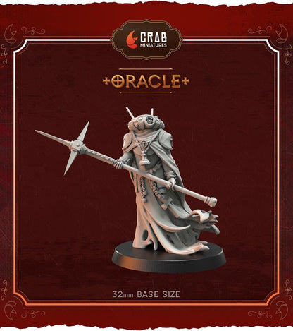 Crab Miniatures Wraith Pilgrims Oracle - Trench  Compatible (Custom Order) - product image 1 of 2