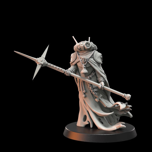 Crab Miniatures Wraith Pilgrims Oracle - Trench  Compatible (Custom Order) - product image 2 of 2