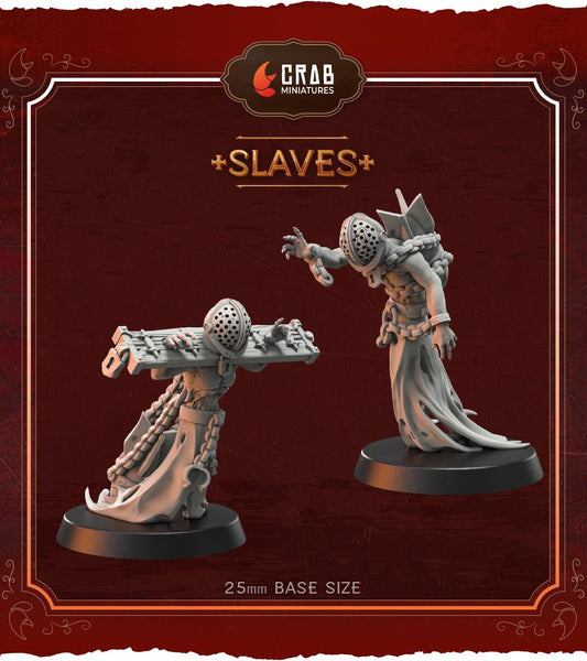 Crab Miniatures Wraith Pilgrims Slaves - Trench  Compatible (Custom Order) - product image 1 of 3