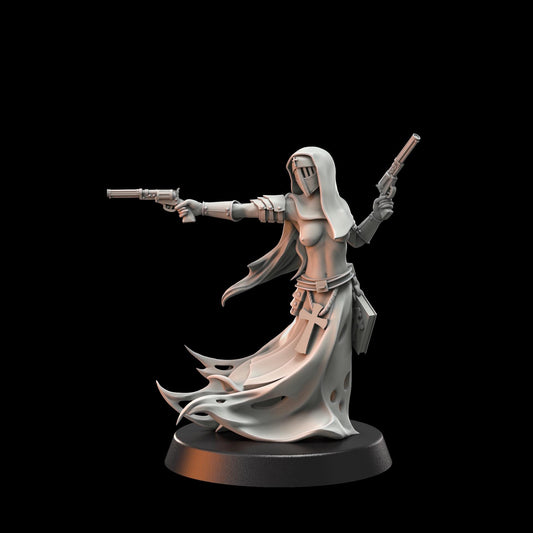 Crab Miniatures Wraith Pilgrims Nuns - Trench  Compatible (Custom Order) - product image 2 of 3