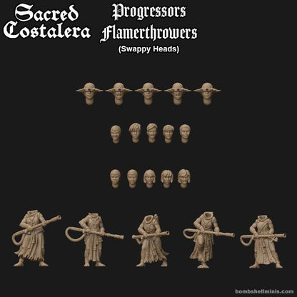 Progressors with Flamethrowers Trench  Compatible (Custom Order) - product image 2 of 2