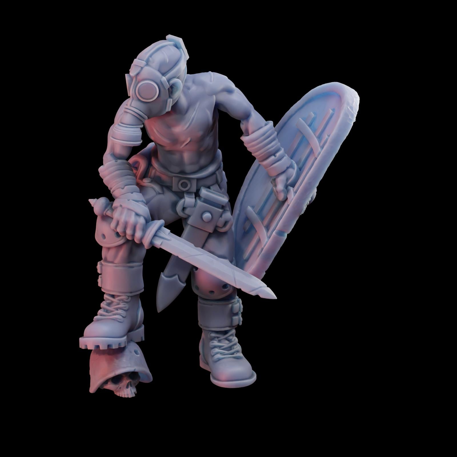 Stormforge Miniatures Heretic Cultist 01 - Trench  Compatible (Custom Order) - product image 2 of 2