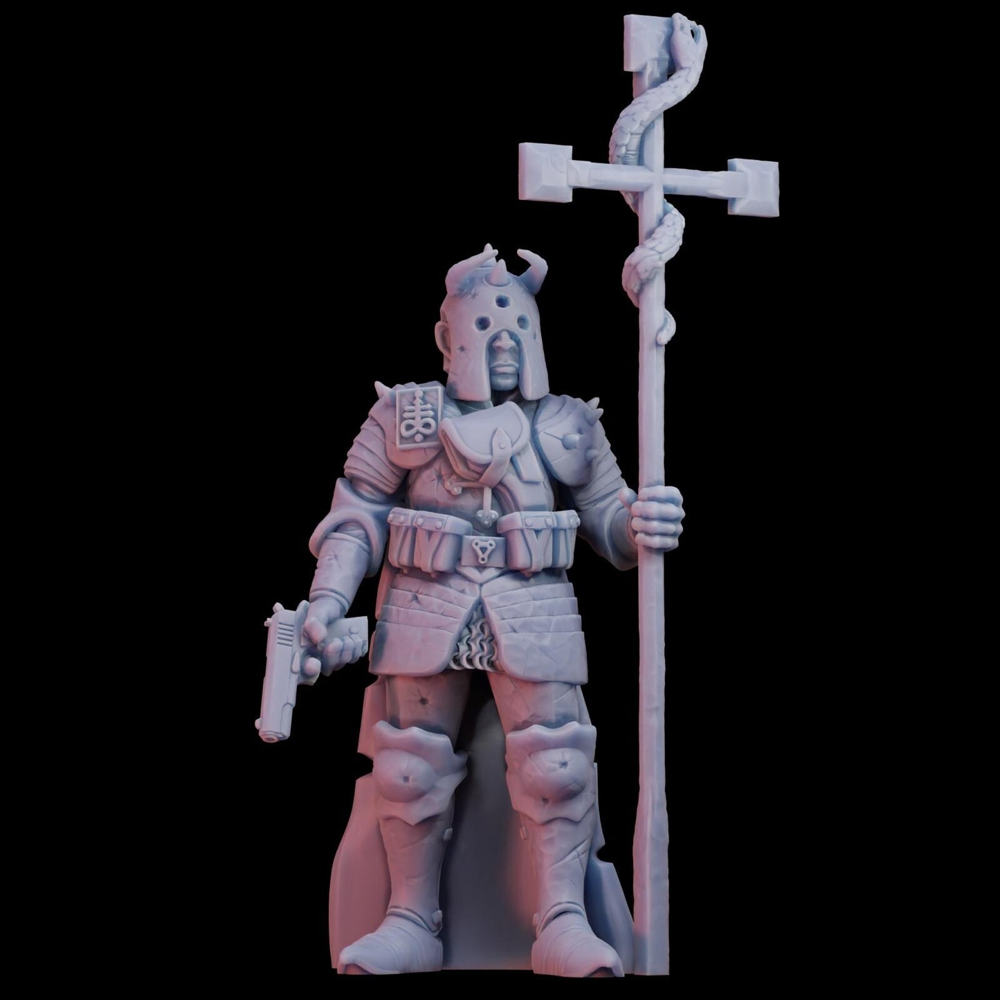 Stormforge Miniatures Heretic Priest - Trench  Compatible (Custom Order) - product image 2 of 2