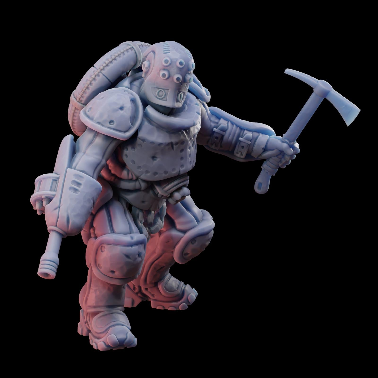 Stormforge Miniatures Heretic Cultist Raider 02 - Trench  Compatible (Custom Order) - product image 3 of 4