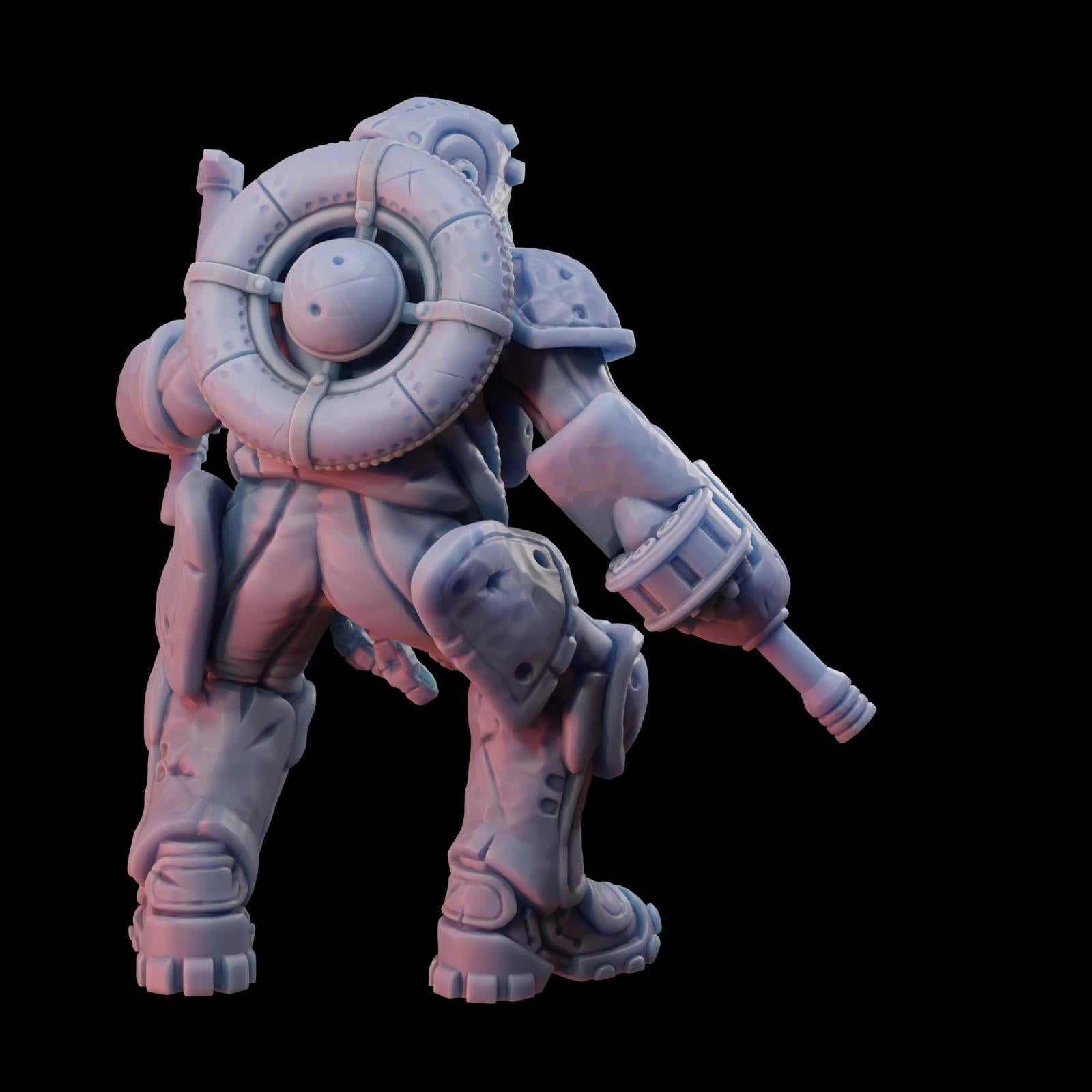 Stormforge Miniatures Heretic Cultist Raider 02 - Trench  Compatible (Custom Order) - product image 4 of 4