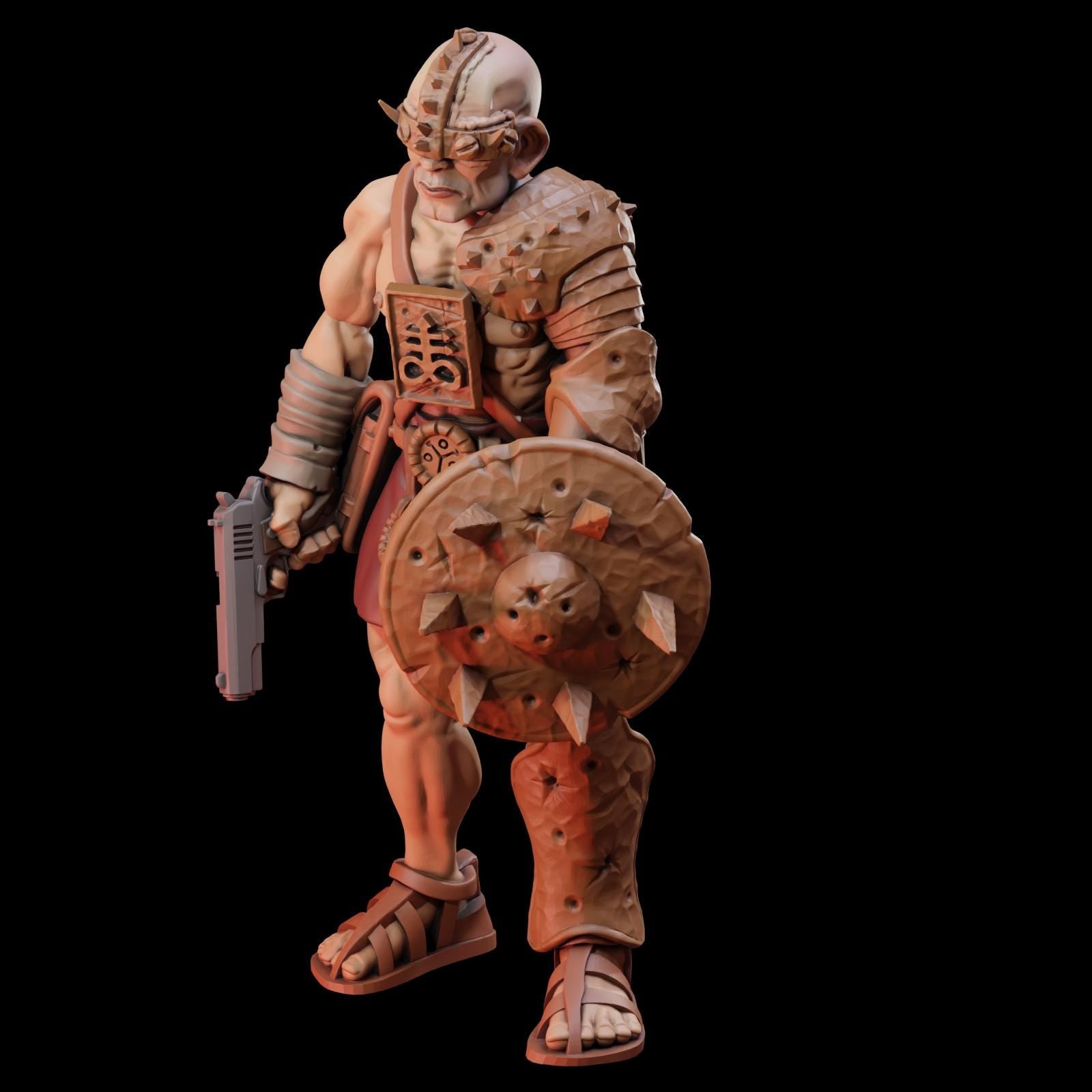 Stormforge Miniatures Heretic Cultist 02 - Trench  Compatible (Custom Order) - product image 1 of 2
